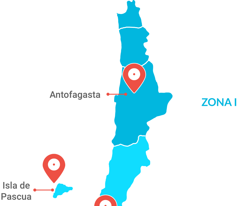 mapa de cobertura regional